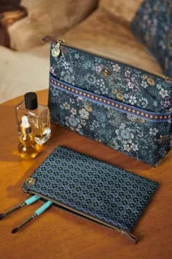 Necessaire|Pip Studio Kosmetiktasche Combi Gross Tutti I Fiori Blau