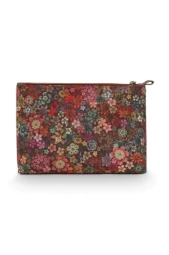 Necessaire|Pip Studio Kosmetiktasche Combi Gross Tutti I Fiori Rosa