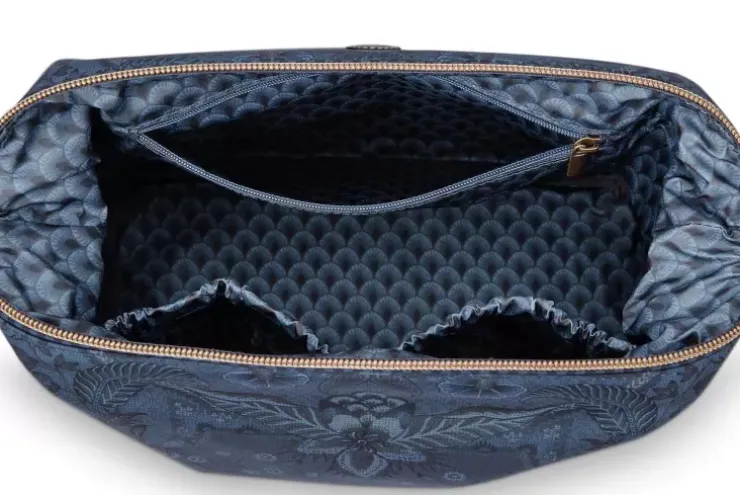 Kosmetiktasche|Pip Studio Kosmetiktasche Gross Kyoto Festival Blau
