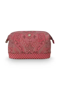 Kosmetiktasche|Pip Studio Kosmetiktasche Gross Kyoto Festival Dunkel Rosa