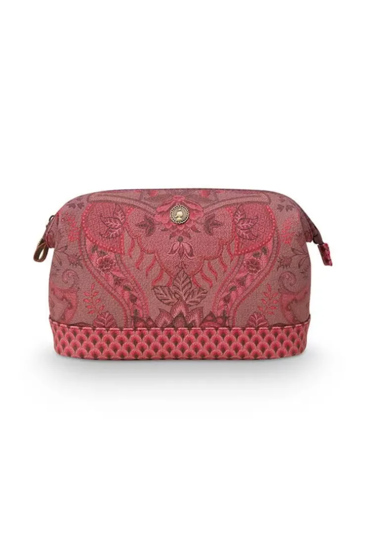 Kosmetiktasche|Pip Studio Kosmetiktasche Gross Kyoto Festival Dunkel Rosa