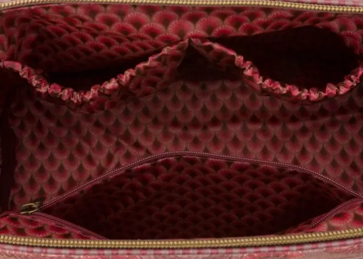 Kosmetiktasche|Pip Studio Kosmetiktasche Gross Kyoto Festival Dunkel Rosa
