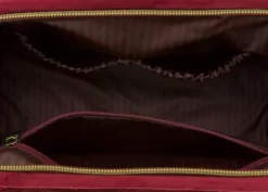 Kosmetiktasche|Pip Studio Kosmetiktasche Gross Samt Quiltey Days Rot