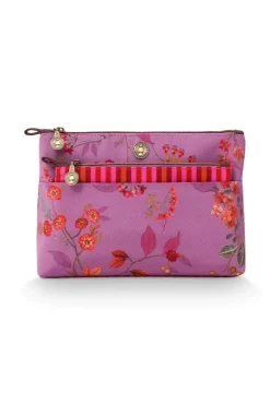 Beautycases|Pip Studio Kosmetiktasche Kawai Flower Fuchsia