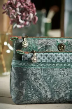 Beautycases|Pip Studio Kosmetiktasche Kyoto Festival Combi Grun