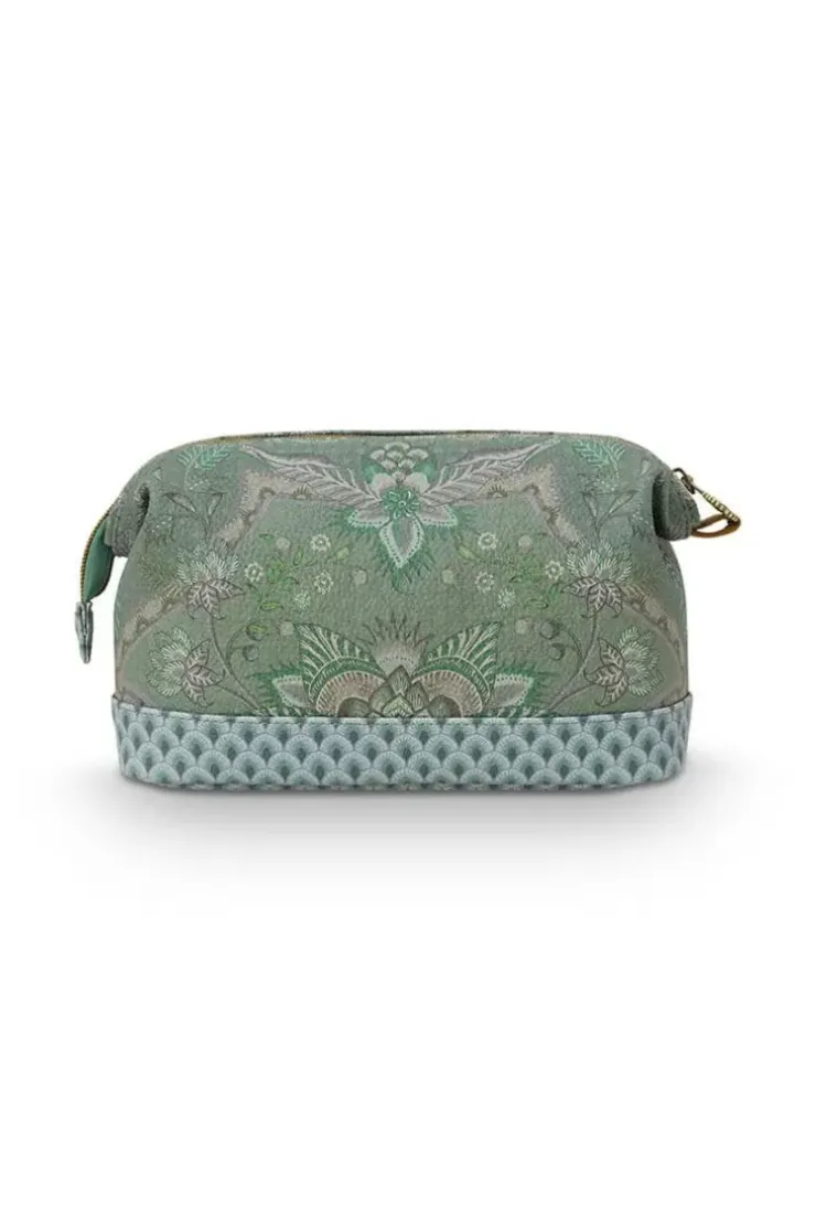 Kosmetiktasche|Pip Studio Kosmetiktasche Medium Kyoto Festival Grun