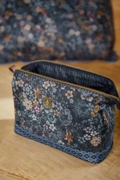 Kosmetiktasche|Pip Studio Kosmetiktasche Medium Tutti I Fiori Blau