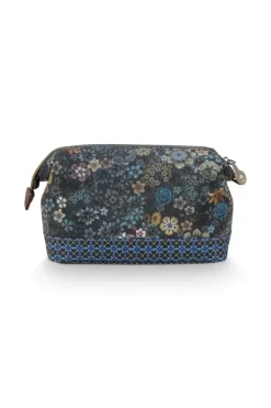 Kosmetiktasche|Pip Studio Kosmetiktasche Medium Tutti I Fiori Blau