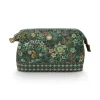 Kosmetiktasche|Pip Studio Kosmetiktasche Medium Tutti I Fiori Grun