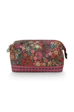 Kosmetiktasche|Pip Studio Kosmetiktasche Medium Tutti I Fiori Rosa