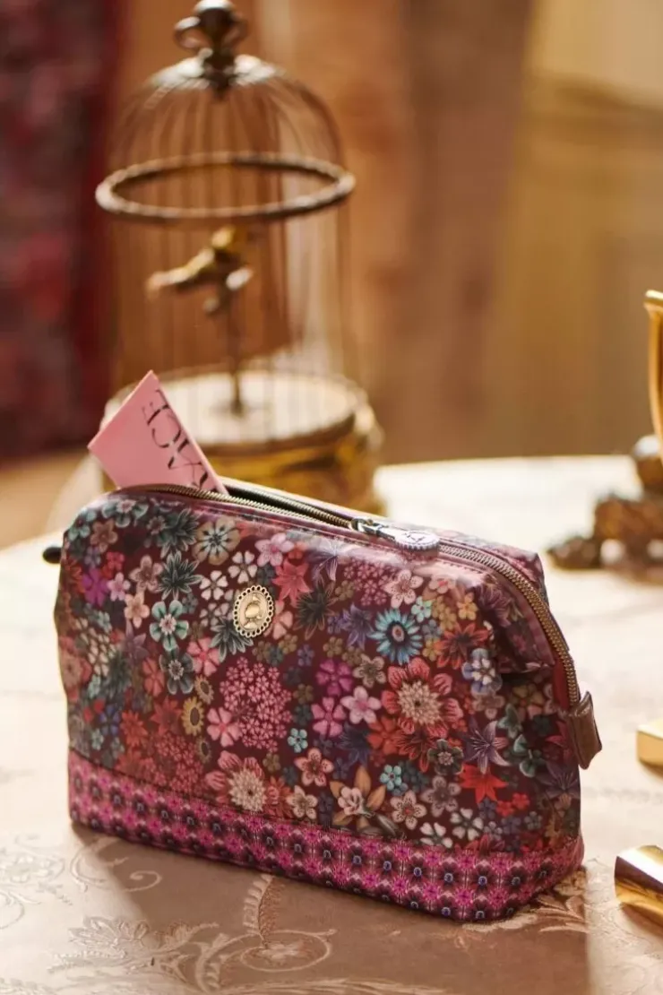Kosmetiktasche|Pip Studio Kosmetiktasche Medium Tutti I Fiori Rosa