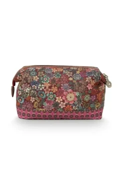 Kosmetiktasche|Pip Studio Kosmetiktasche Medium Tutti I Fiori Rosa
