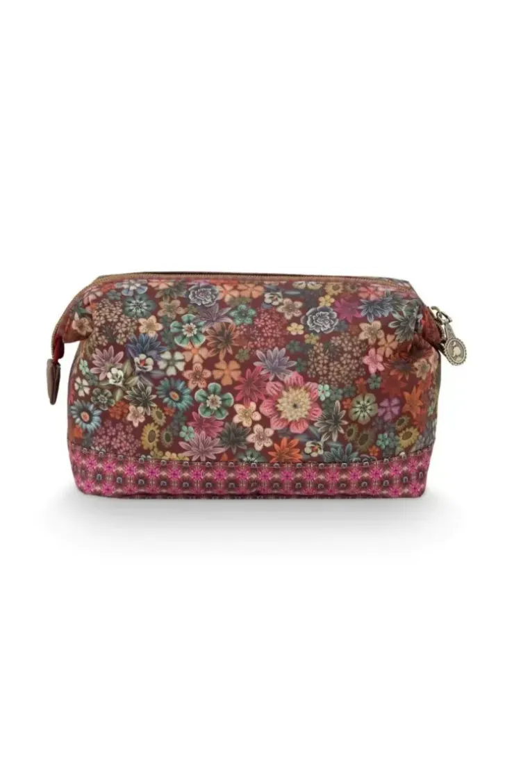 Kosmetiktasche|Pip Studio Kosmetiktasche Medium Tutti I Fiori Rosa