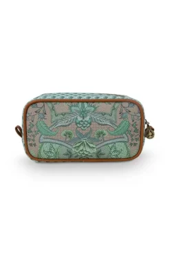 Beautycases|Pip Studio Kosmetiktasche Rechteckig Klein Kyoto Festival Grun