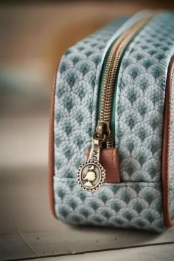 Beautycases|Pip Studio Kosmetiktasche Rechteckig Klein Kyoto Festival Grun