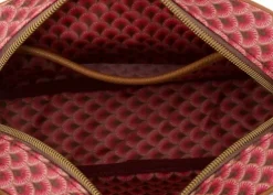 Kosmetiktasche|Pip Studio Kosmetiktasche Rechteckig Klein Kyoto Festival Dunkel Rosa