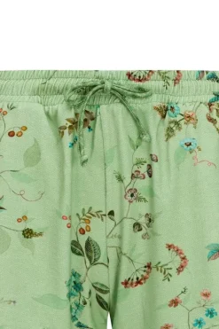 Shorts|Pip Studio Kurze Hose Kawai Flower Hell Grun