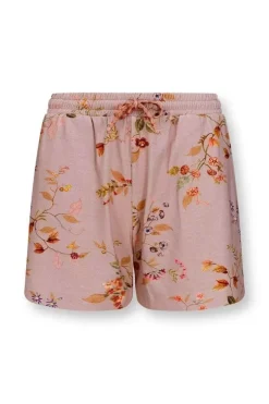 Shorts|Pip Studio Kurze Hose Kawai Flower Hell Rosa