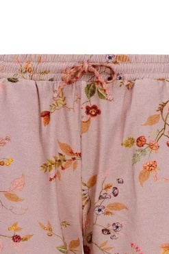 Shorts|Pip Studio Kurze Hose Kawai Flower Hell Rosa