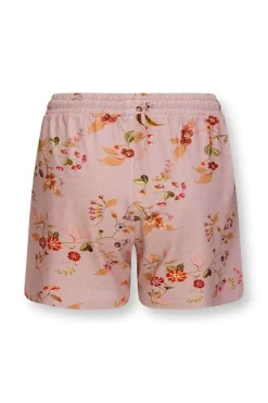 Shorts|Pip Studio Kurze Hose Kawai Flower Hell Rosa