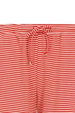 Shorts|Pip Studio Kurze Hose Little Sumo Stripe Koralle Rot