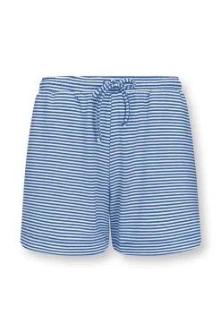 Shorts|Pip Studio Kurze Hose Little Sumo Stripe Kobalt Blau