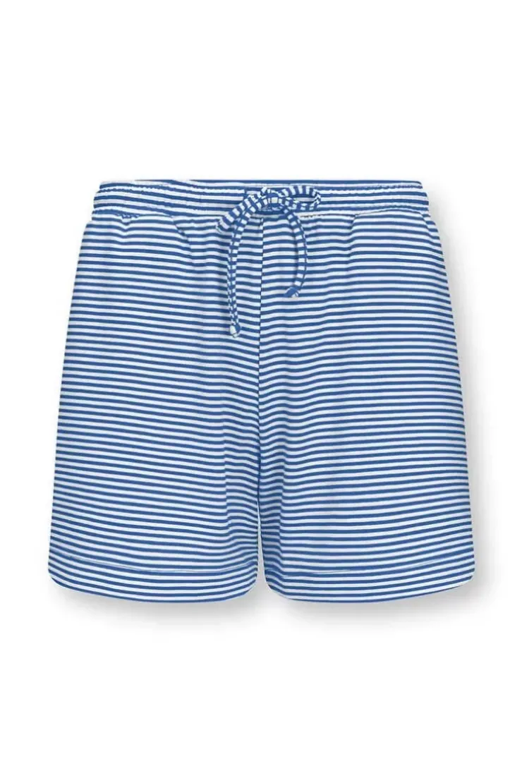 Shorts|Pip Studio Kurze Hose Little Sumo Stripe Kobalt Blau