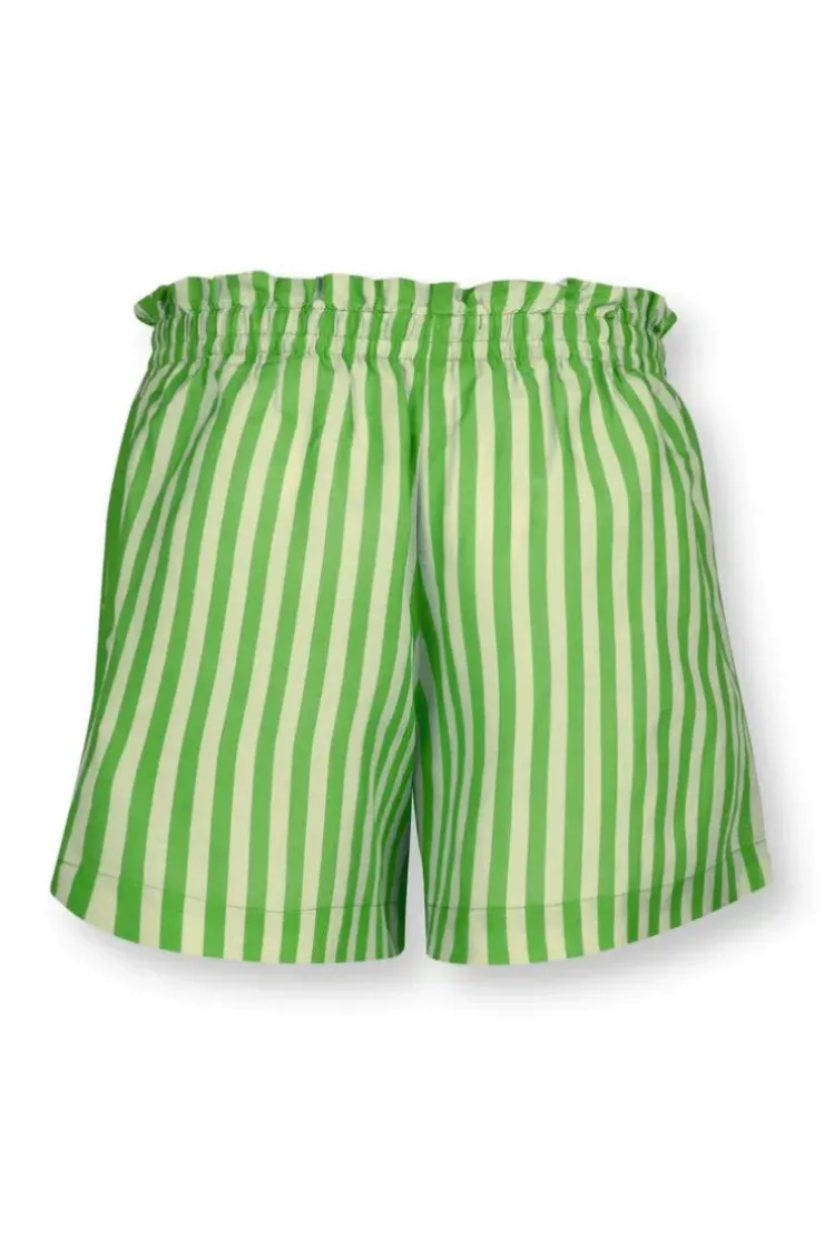 Shorts|Pip Studio Kurze Hose Sumo Stripe Grun