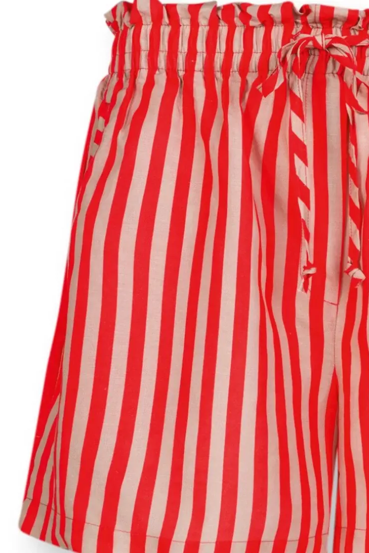 Shorts|Pip Studio Kurze Hose Sumo Stripe Rot