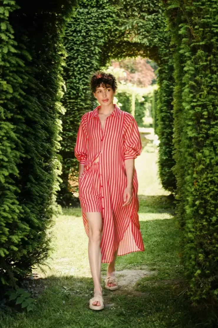 Shorts|Pip Studio Kurze Hose Sumo Stripe Rot