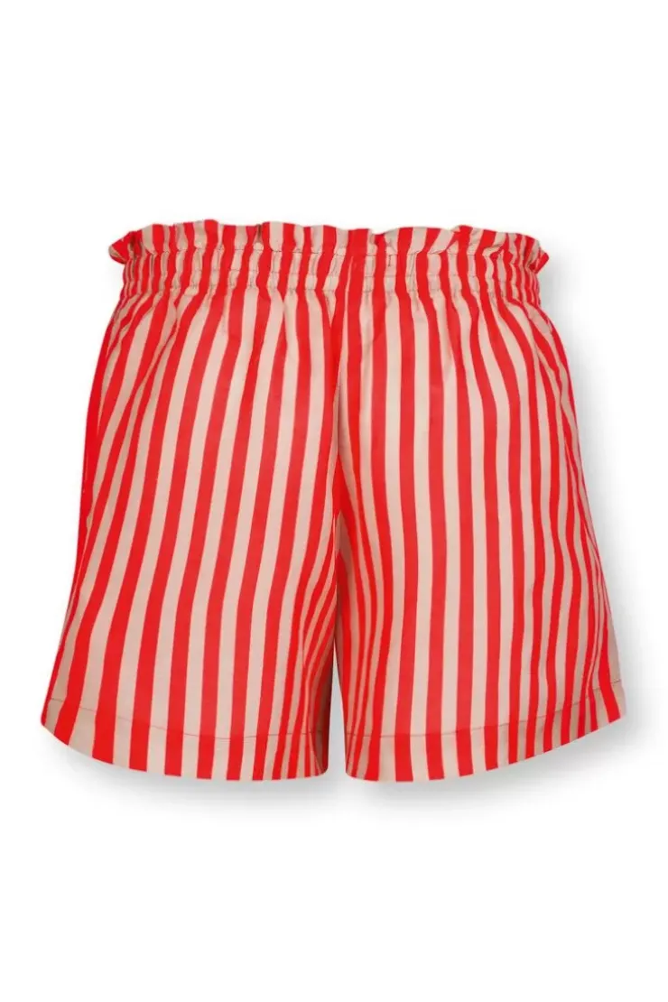 Shorts|Pip Studio Kurze Hose Sumo Stripe Rot