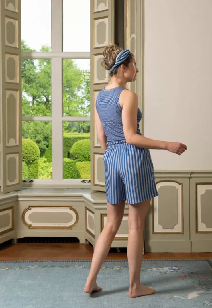 Shorts|Pip Studio Kurze Hose Sumo Stripe Blau