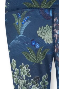 Sporthose|Pip Studio Kurze Sporthose Japanese Garden Blau