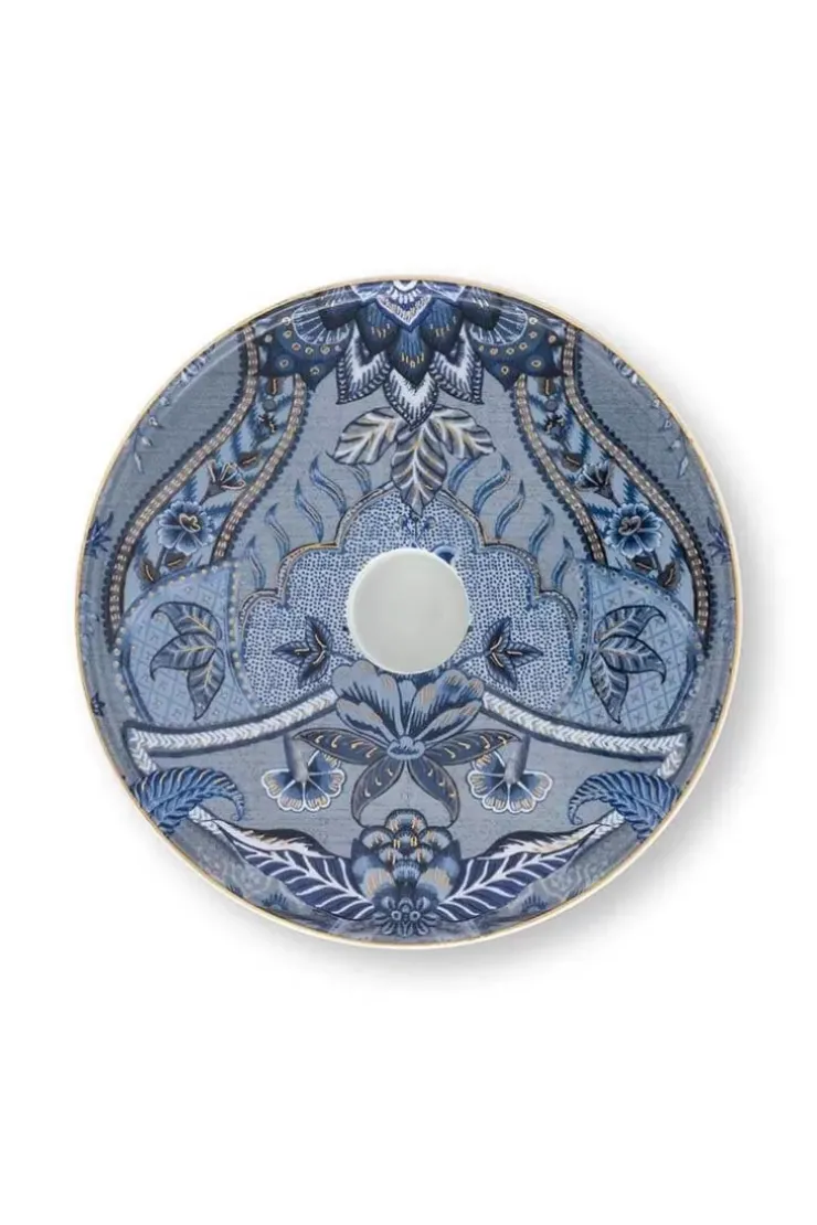 Kerzenhalter|Pip Studio Kyoto Festival Kerze Schale Blau 14Cm