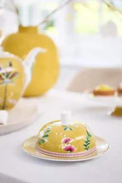 Butterschalen|Pip Studio La Majorelle Butterschale Runde Gelb