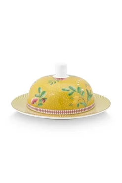 Butterschalen|Pip Studio La Majorelle Butterschale Runde Gelb