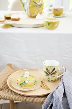 Butterschalen|Pip Studio La Majorelle Butterschale Runde Gelb