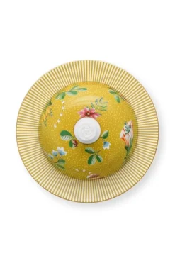 Butterschalen|Pip Studio La Majorelle Butterschale Runde Gelb