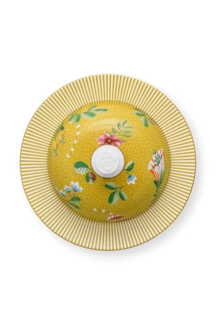 Butterschalen|Pip Studio La Majorelle Butterschale Runde Gelb