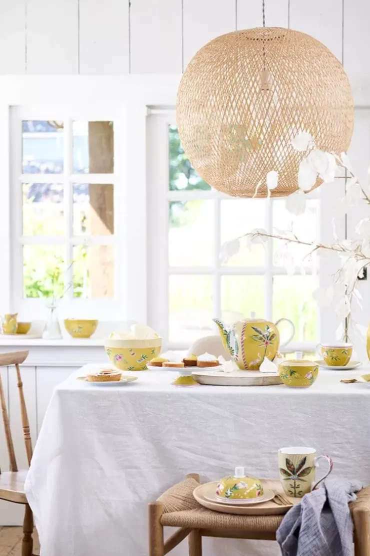 Butterschalen|Pip Studio La Majorelle Butterschale Runde Gelb