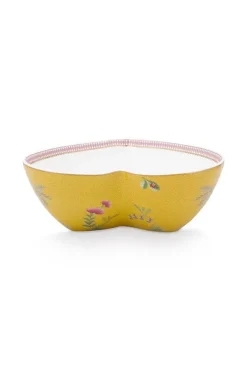 Backgeschirr|Pip Studio La Majorelle Gross Servieschalen Herz Gelb