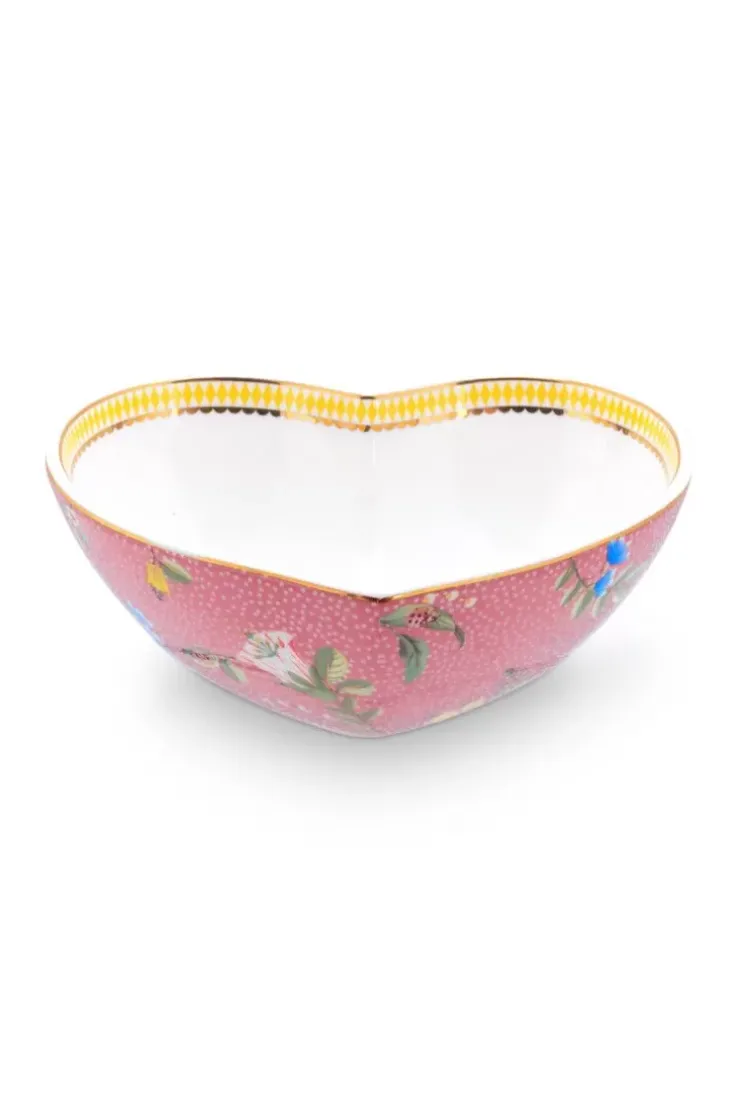Backgeschirr|Pip Studio La Majorelle Klein Schale Herz Rosa
