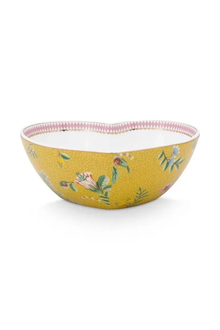 Backgeschirr|Pip Studio La Majorelle Klein Schale Herz Gelb
