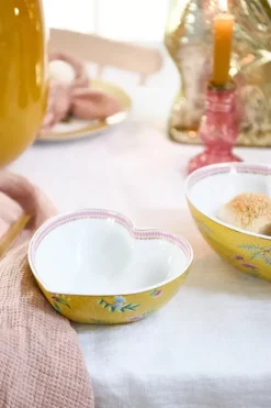 Backgeschirr|Pip Studio La Majorelle Klein Schale Herz Gelb