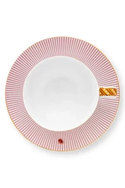 Cappuccino Tasse|Pip Studio La Majorelle Set/2 Cappuccino Tassen & Undertassen Rosa
