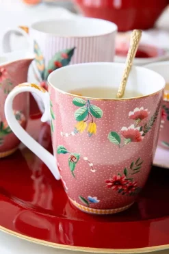Teetassen|Pip Studio La Majorelle Tasse Gross Rosa