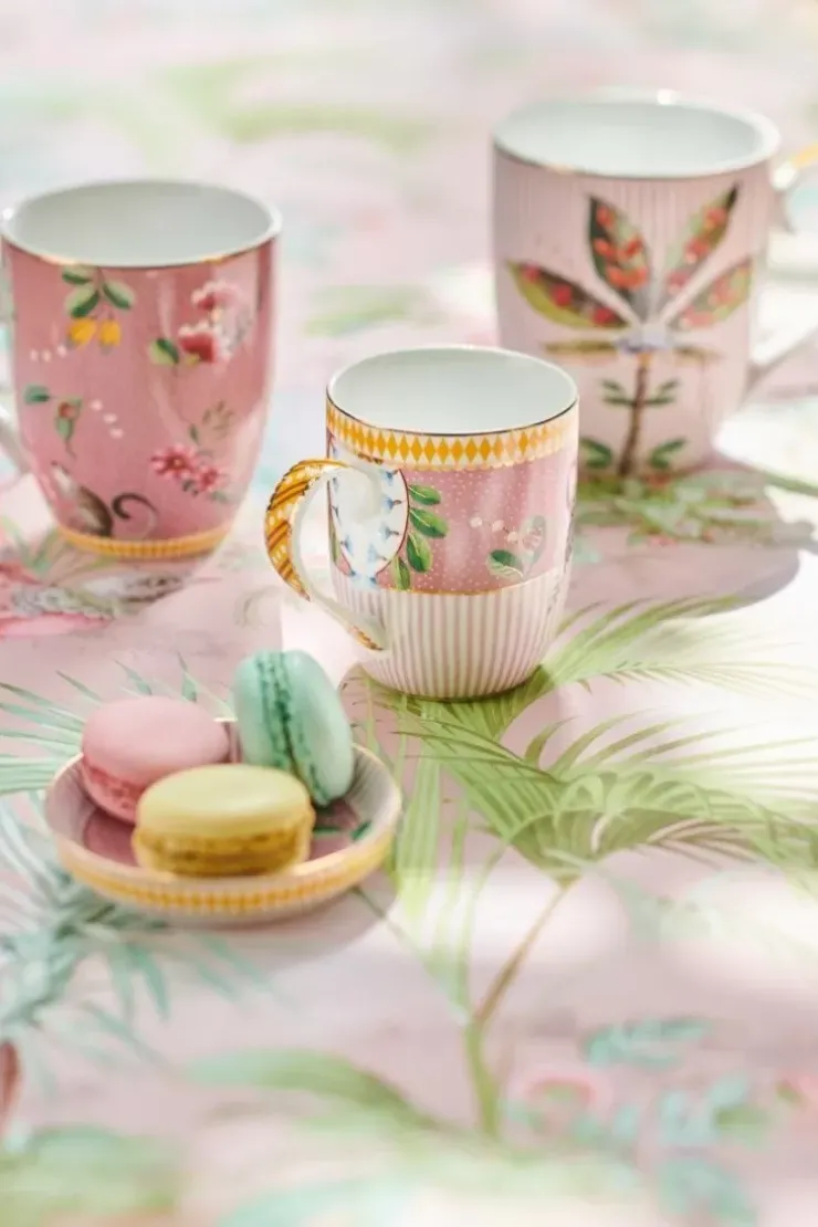 Kaffeetassen|Pip Studio La Majorelle Tasse Klein Rosa