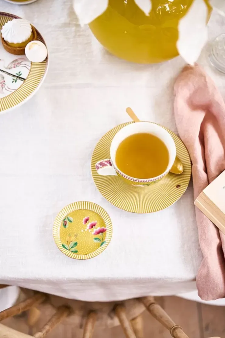 Teebeutelablage|Pip Studio La Majorelle Teebeutelablage 9Cm Gelb
