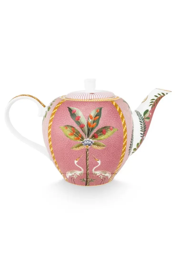 Teekannen|Pip Studio La Majorelle Teekanne Gross Rosa