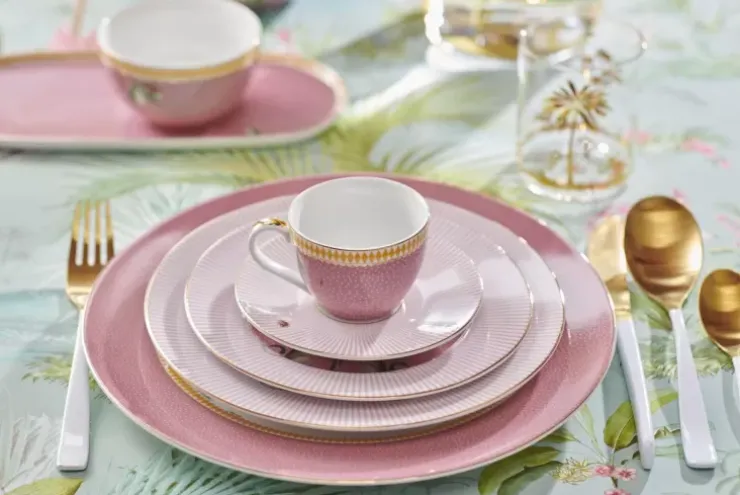 Milchkännchen|Pip Studio La Majorelle Zucker- Und Milchschale Rosa